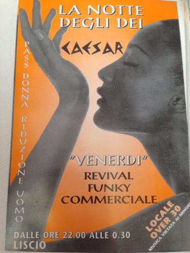 FLAYER DISCOTECA CAESAR